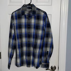 Express fitted dress shirt